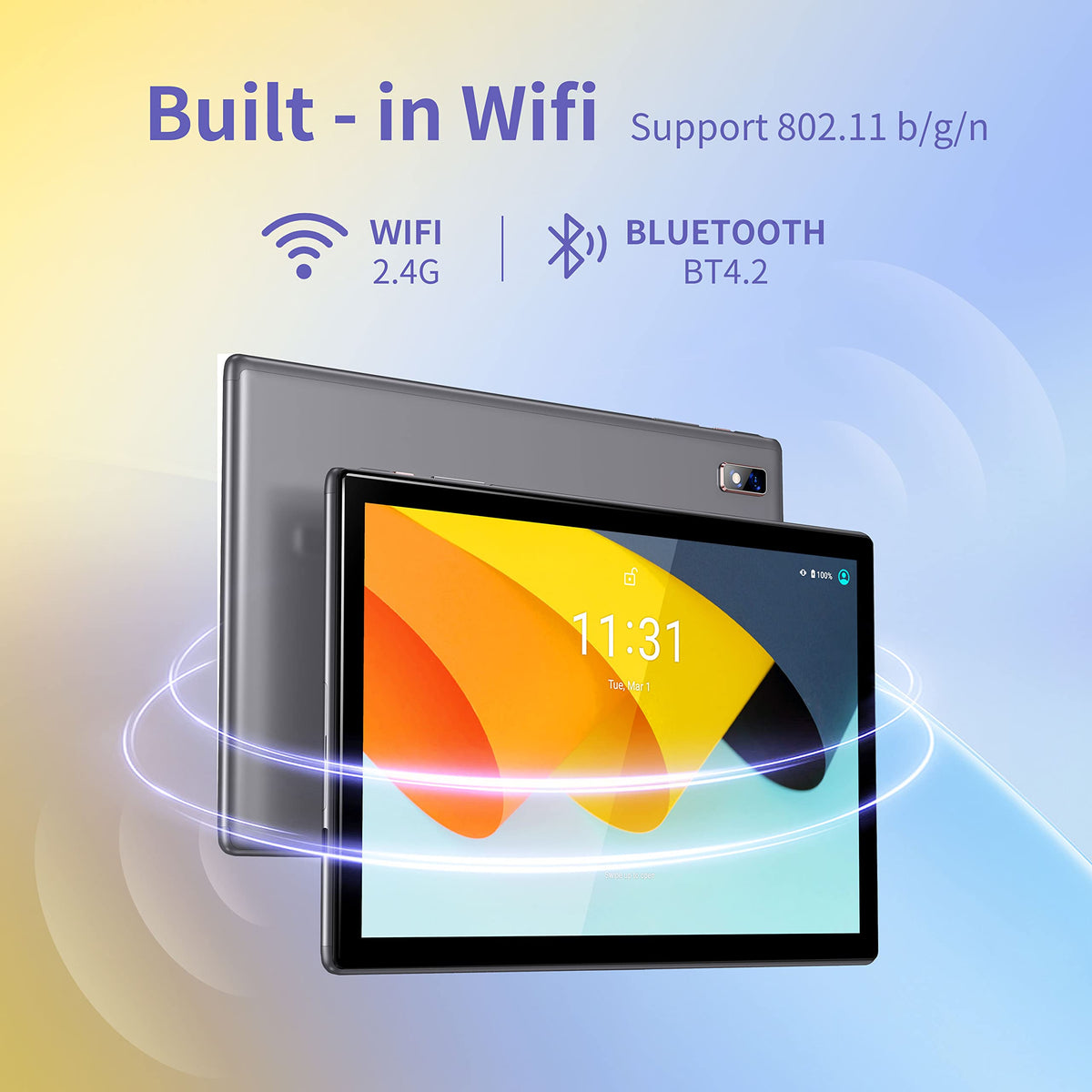 10.1 Inch Android 13 Tablet with Case A11402