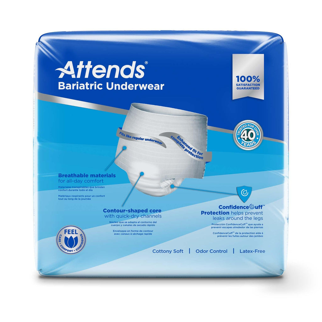 2X-Large Adult Incontinence Underwear, 12 ct J997798