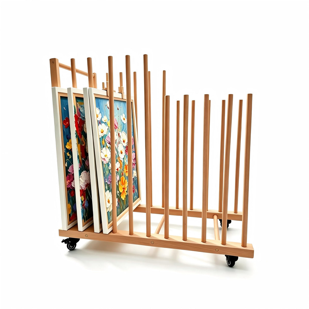 Art Storage Rack with Wheels S9616