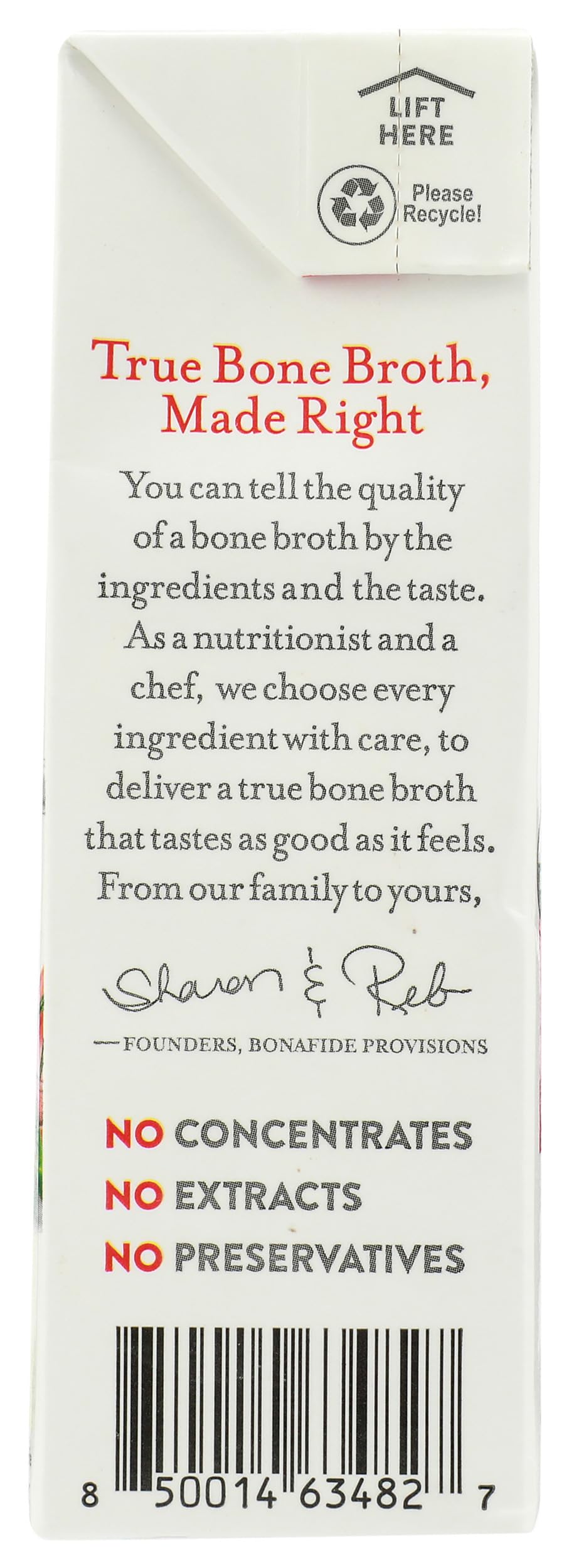Organic Beef Bone Broth 16.9 Ounce Q3321