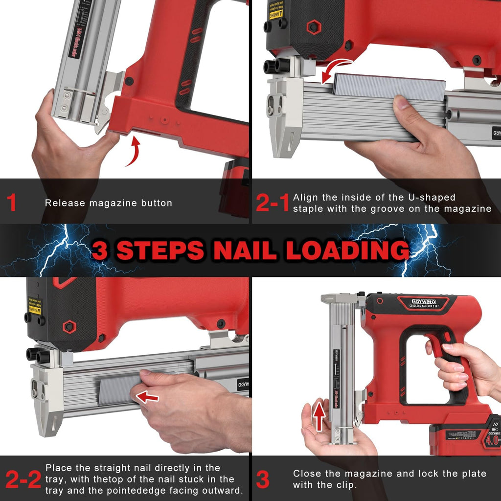 18GA Cordless Stapler Gun D820929