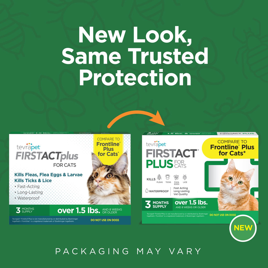 Flea and Tick Topical for Cats 3 Dose T36075