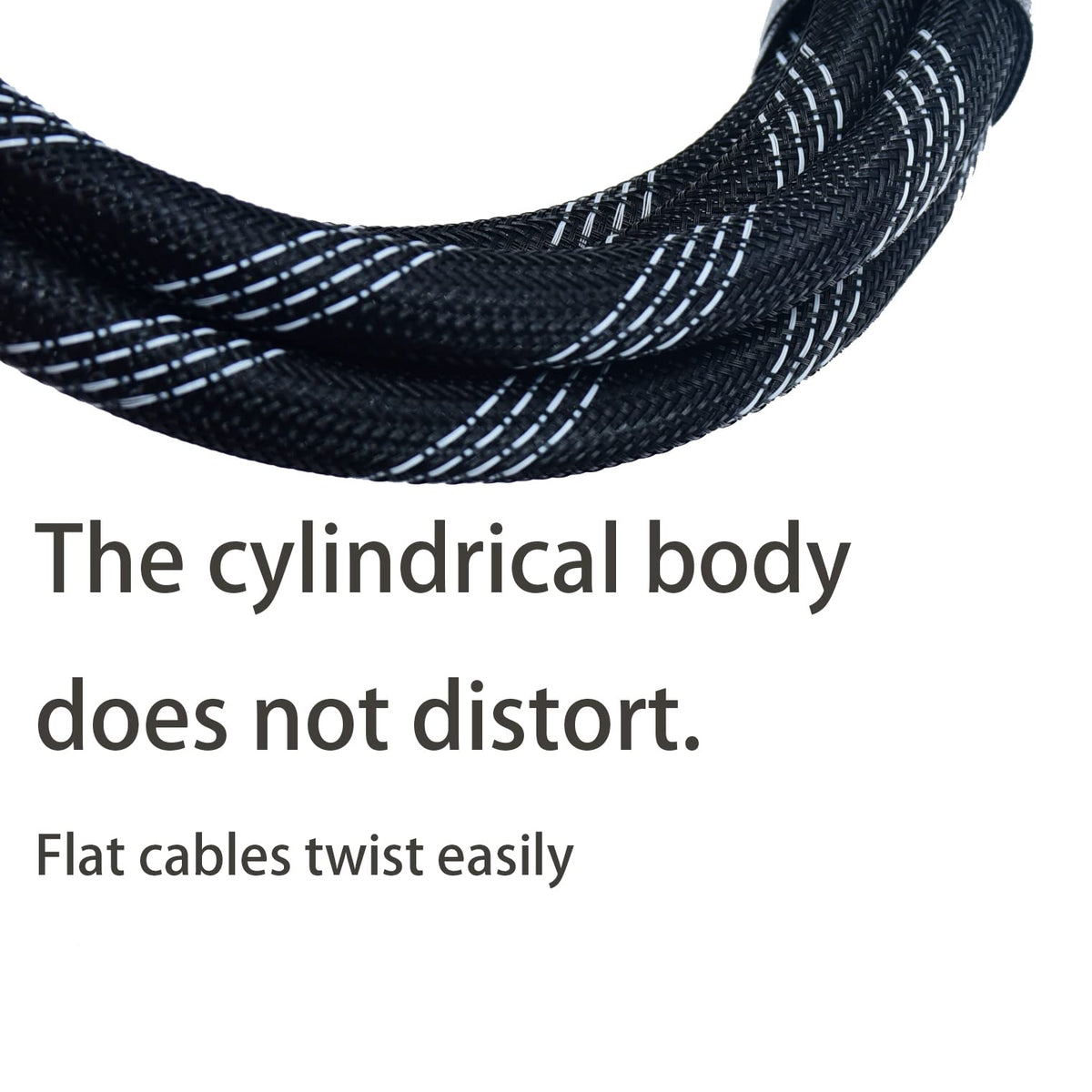 10ft 12awg Braided Speaker Cable R5191
