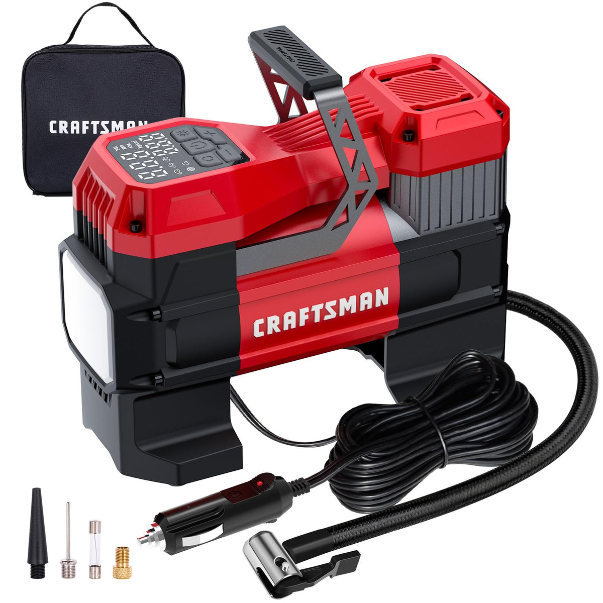 Portable 12V Tire Inflator with Digital Gauge A3310