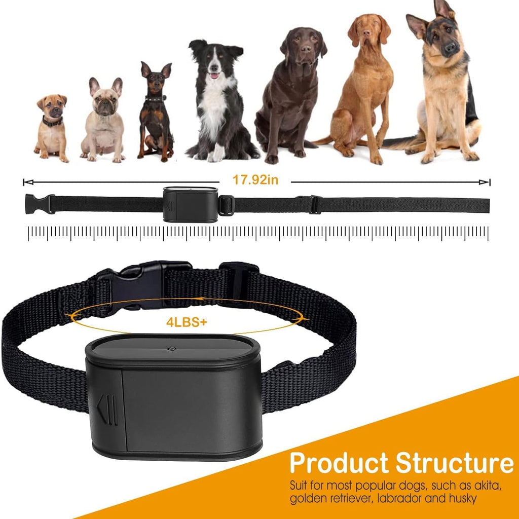 Electronic Dog Fence & Training Collar, 1/2 Acre Waterproof J798957