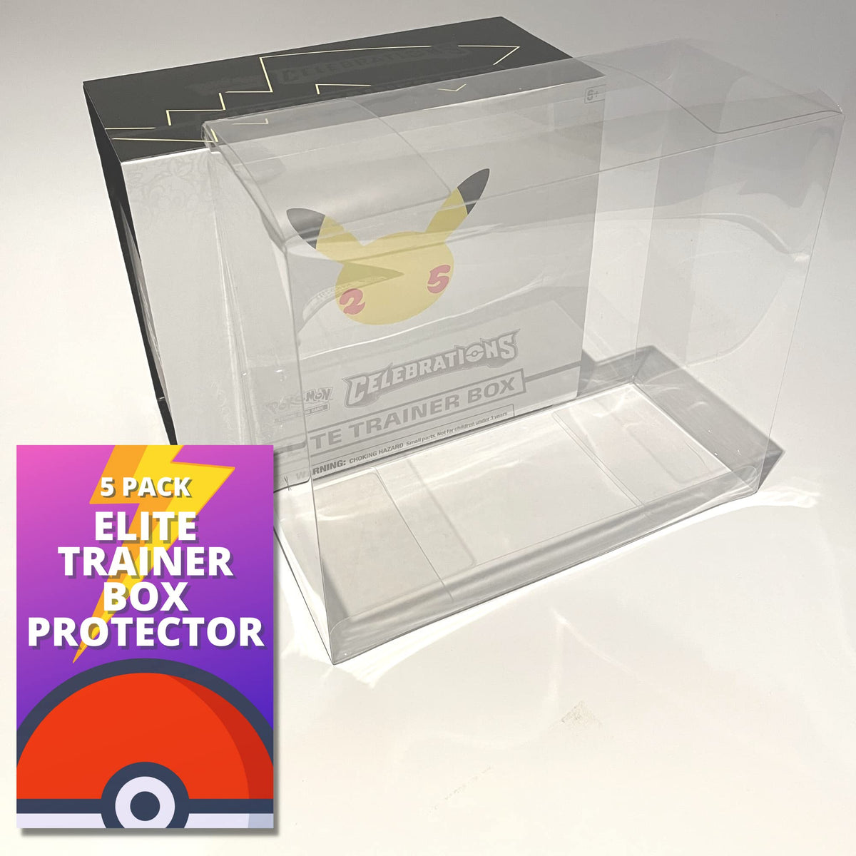 Clear Plastic Display Box for ETB Elite Trainer Box R15598