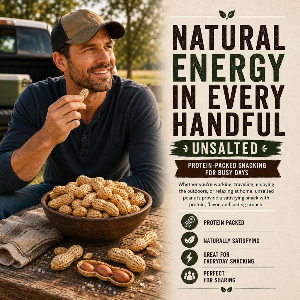 1 LB Unsalted Roasted Peanuts In Shell K158808