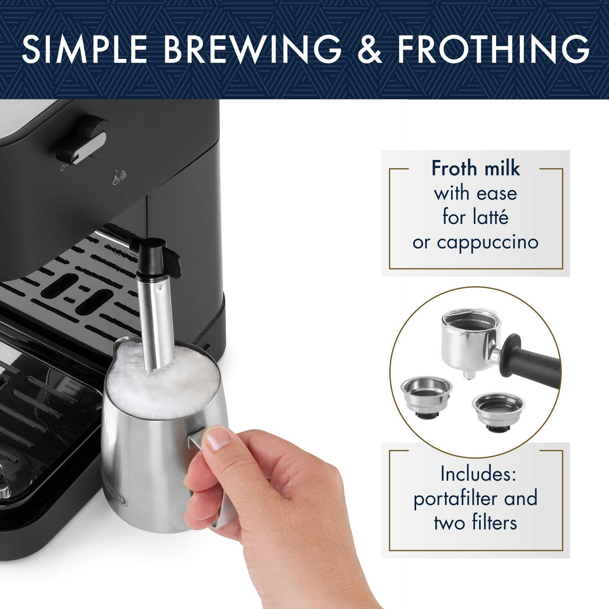 Compact Manual Espresso Machine X648
