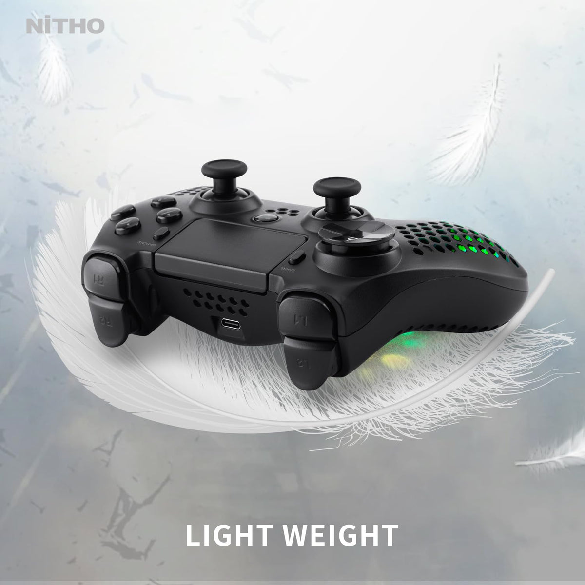 RGB Wireless Controller for PS4/PS5/PC/Android/iOS X9936