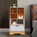 Narrow End Table with Storage Drawer E411131