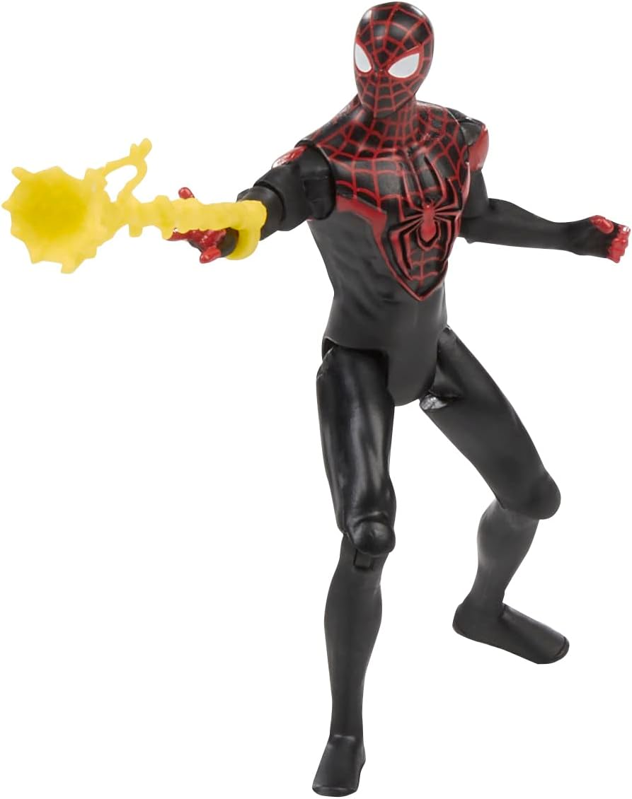 4-Inch Spider-Man Miles Morales Action Figure with Accessory Z1433