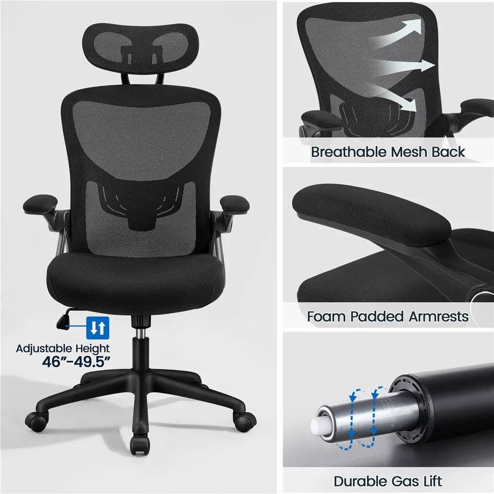 Black 28.5 in Active Chair Y338