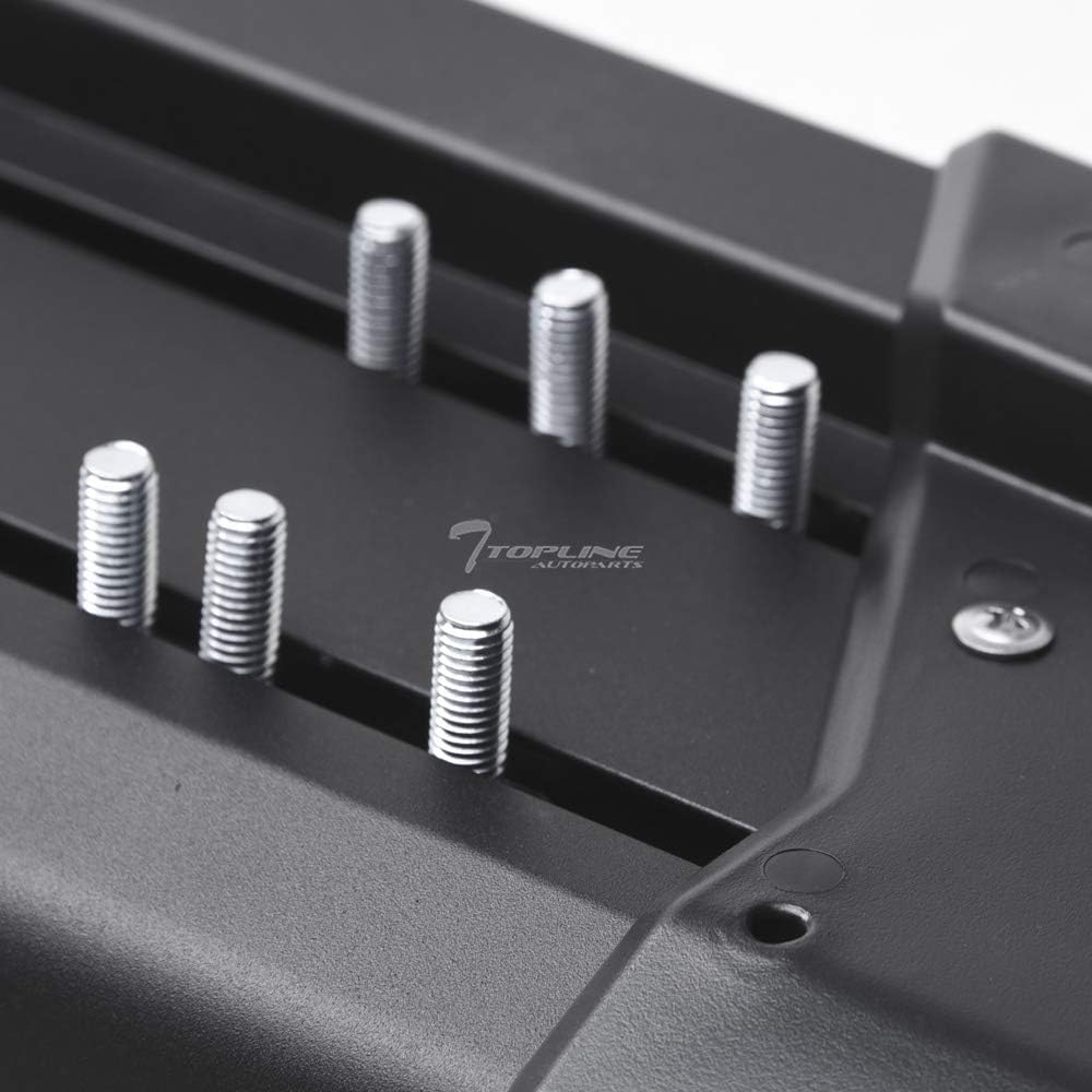 Matte Black Aluminum Side Step Rail Running Boards G976389