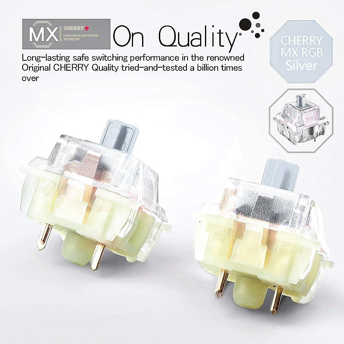 Cherry MX Speed Silver Switch 65 PCS Mechanical Keyboard Switch R990