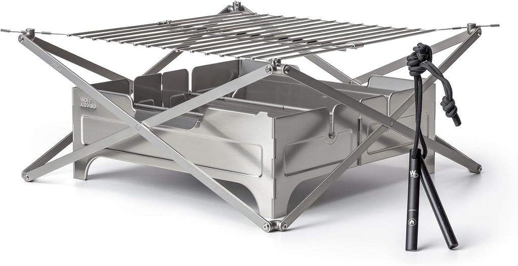 Portable Foldable Fire Pit for Camping I25439