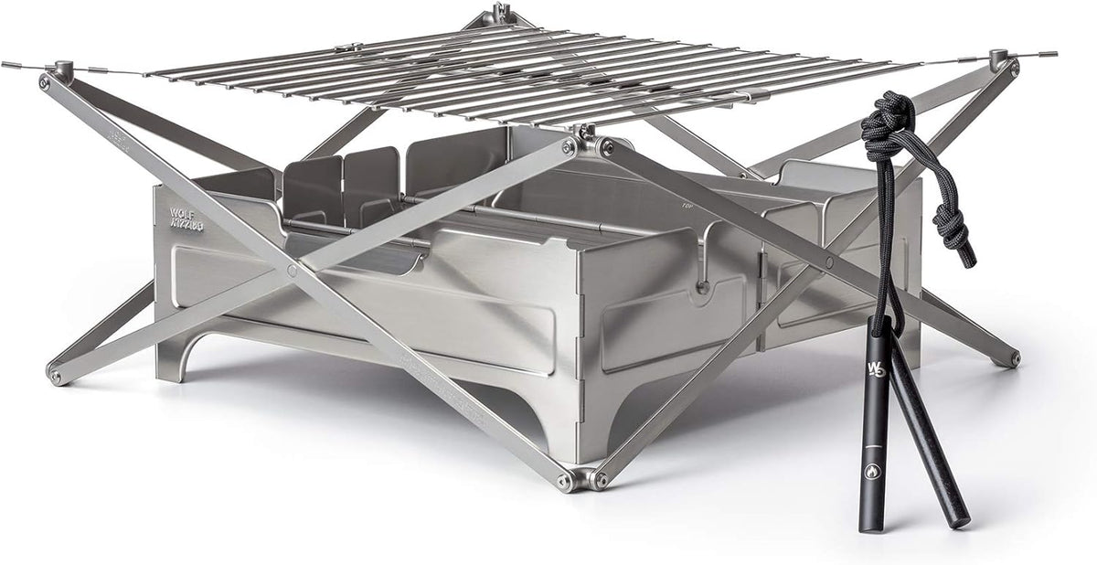 Portable Foldable Fire Pit for Camping I25439
