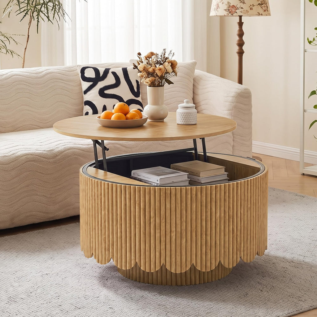 Lift Top Coffee Table with Storage Q332