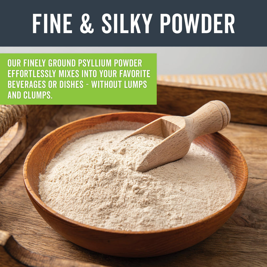 Organic Psyllium Husk Powder, 24 oz Y893963