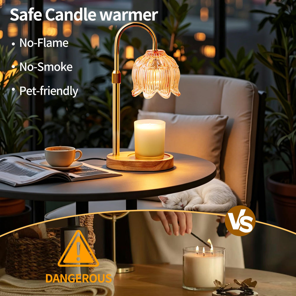 Candle Warmer Lamp with Timer D860870