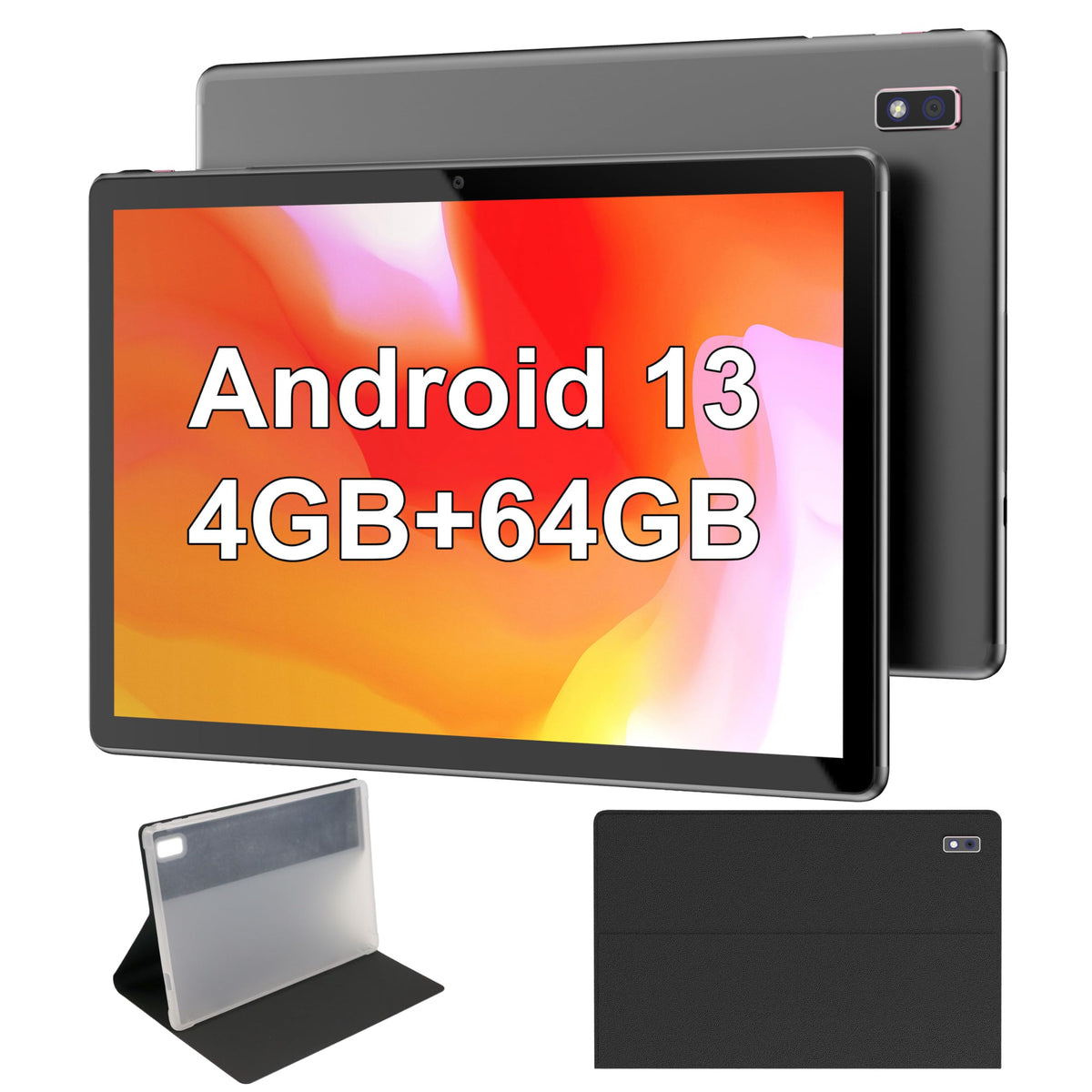10.1 Inch Android 13 Tablet with Case A11402