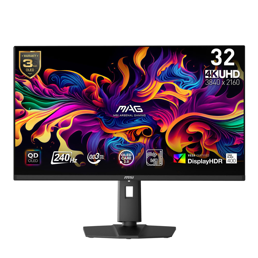 32" 4K UHD QD-OLED Gaming Monitor D461561