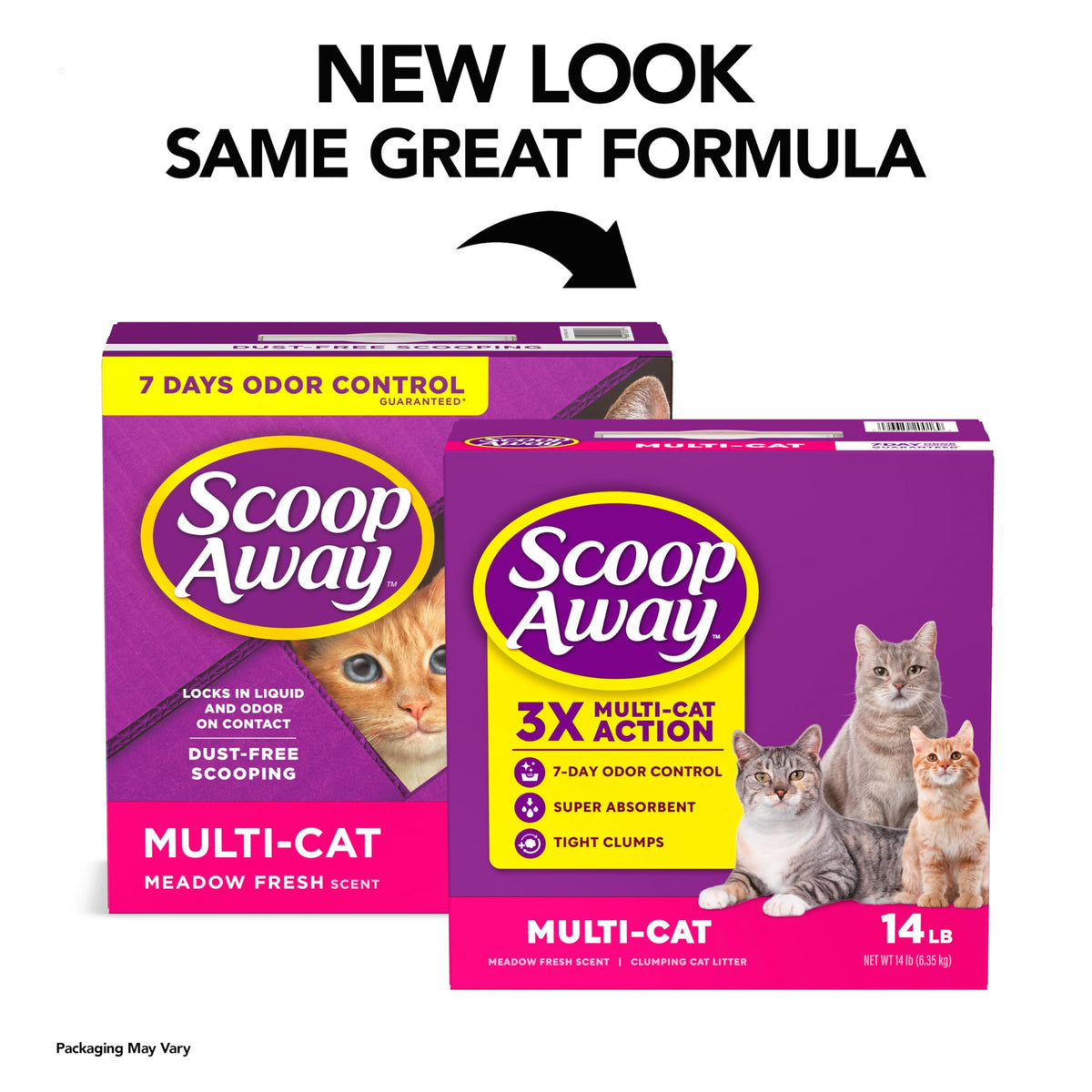 Multi Cat Litter Meadow Fresh Scent 14 lb U9624