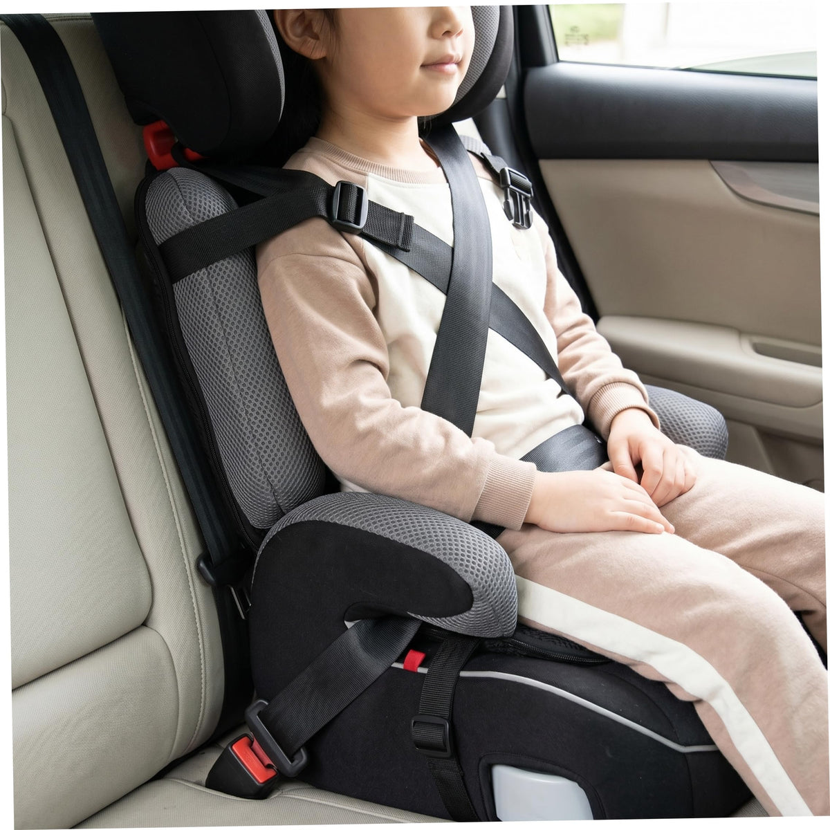 Backless Inflatable Portable Booster Seat L439370