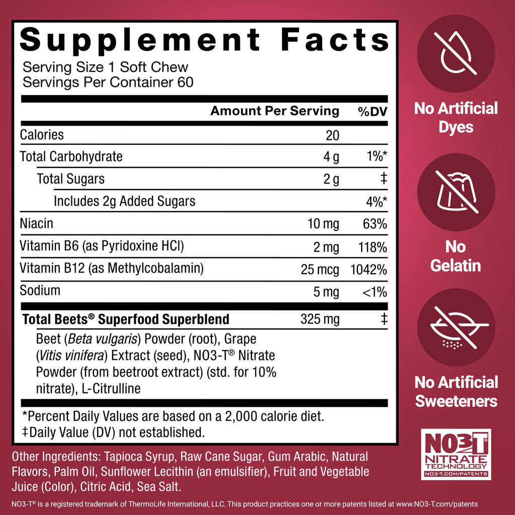Beetroot Soft Chews M725977