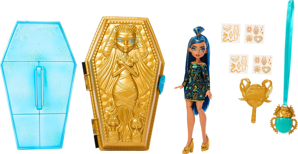 Doll & Accessories Beauty Kit with Tattoos, Stickers & Necklace S106