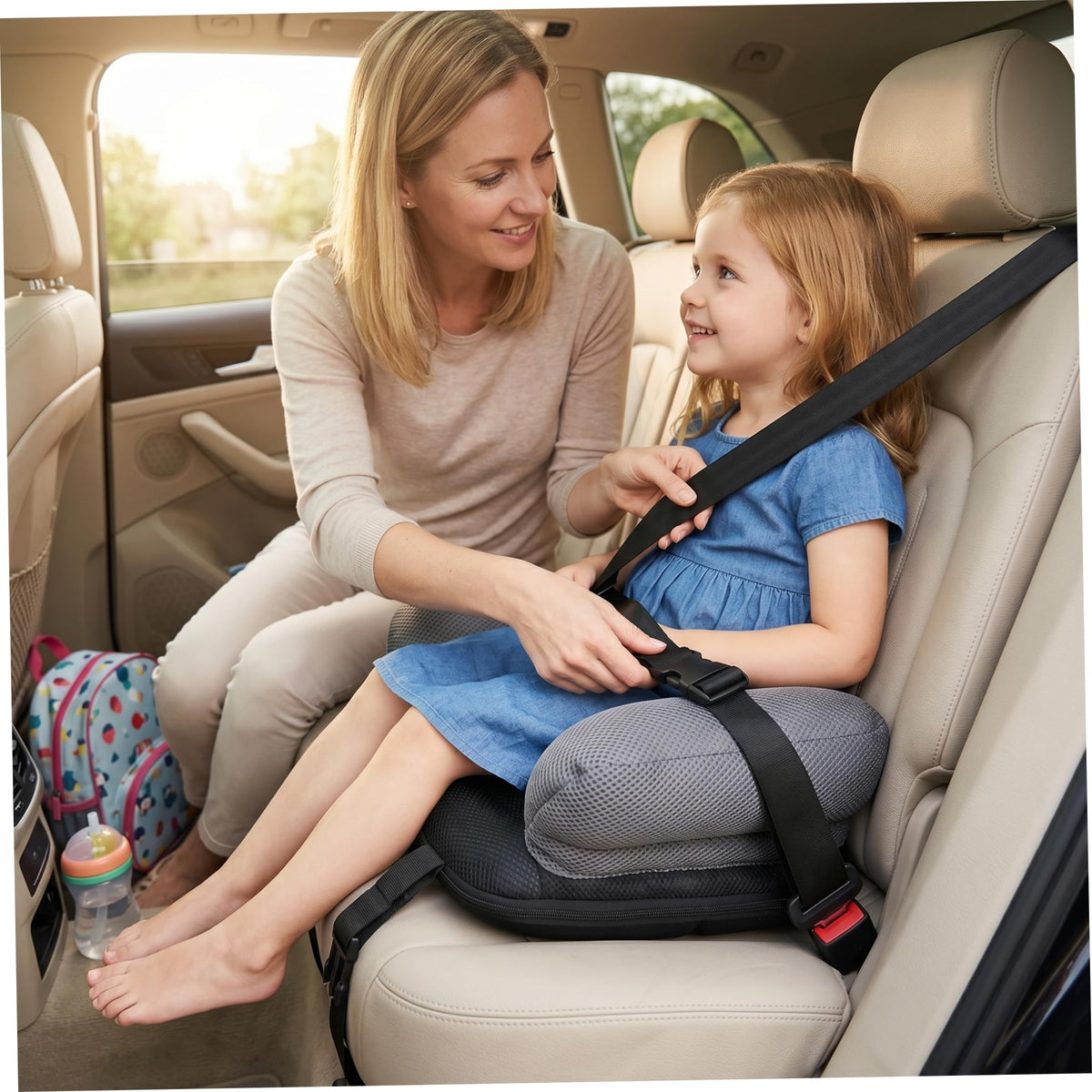 Backless Inflatable Portable Booster Seat L439370