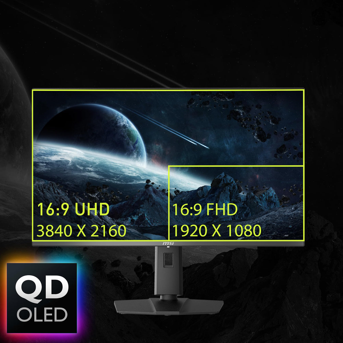 32" 4K UHD QD-OLED Gaming Monitor D461561