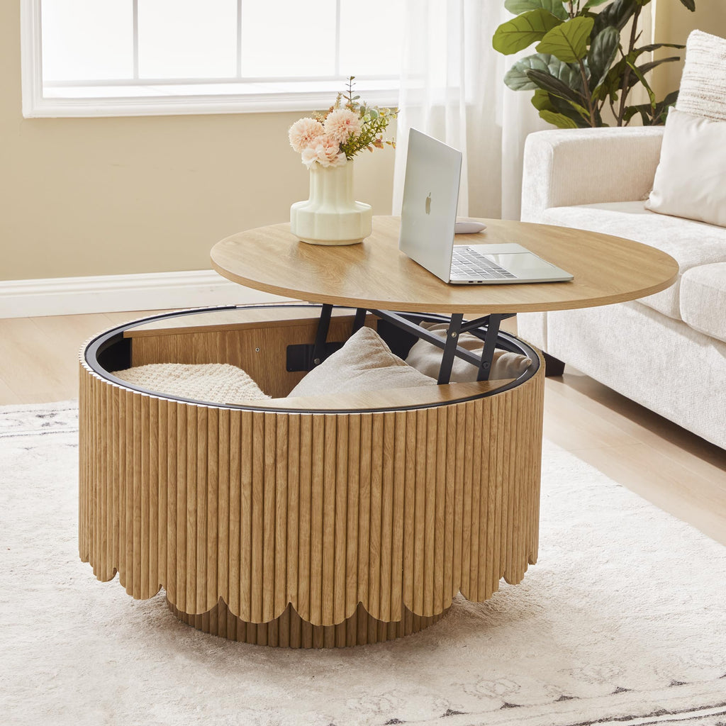Lift Top Coffee Table with Storage Q332