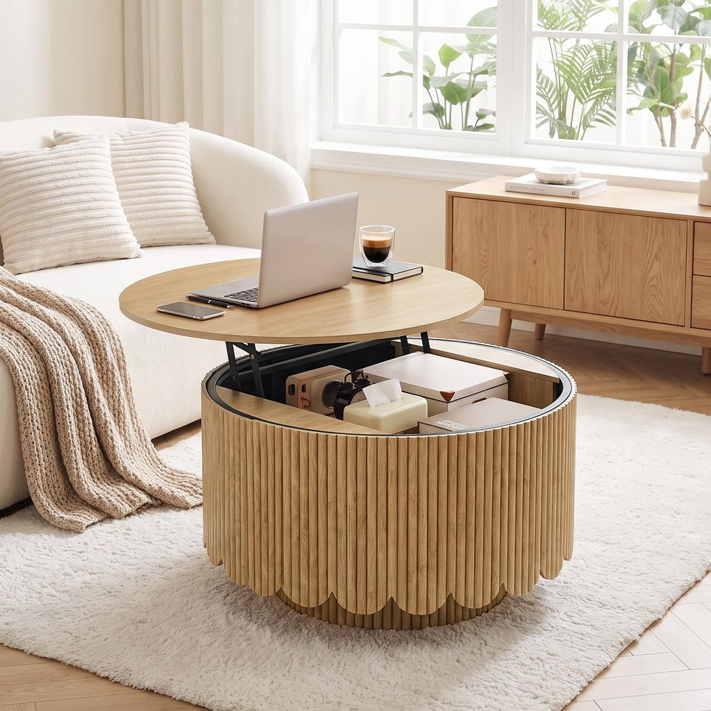 Lift Top Coffee Table with Storage Q332