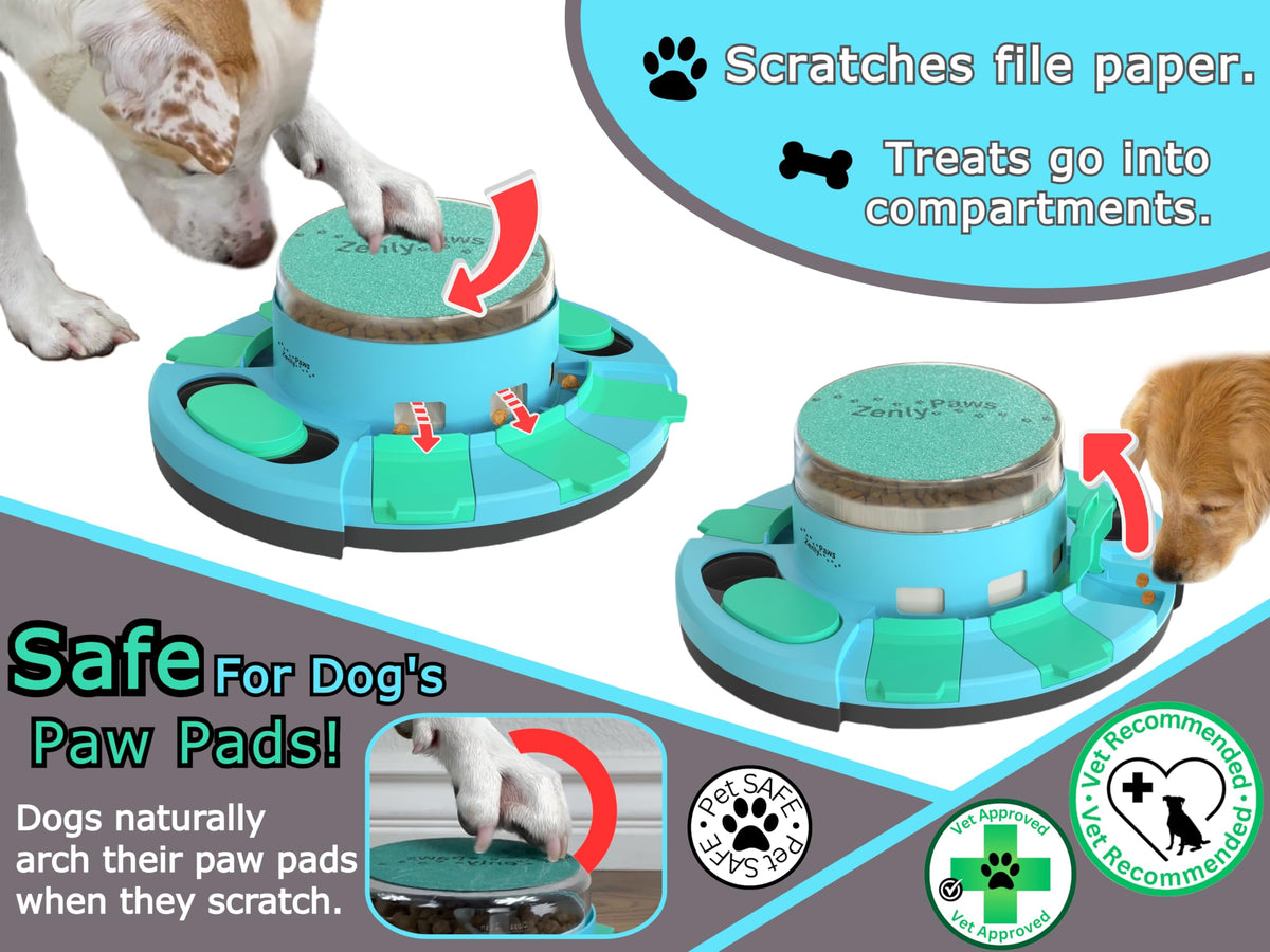 Dog Nail Scratch Board with Treat Dispenser G6697