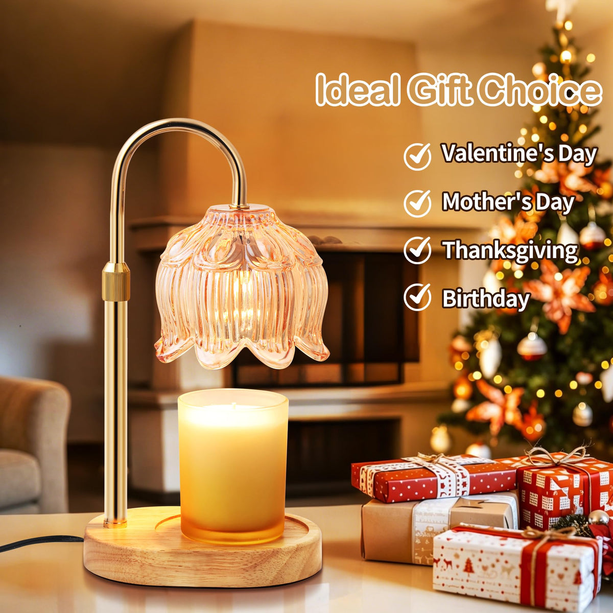 Candle Warmer Lamp with Timer D860870