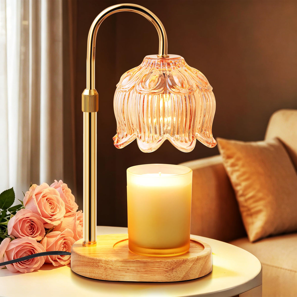 Candle Warmer Lamp with Timer D860870