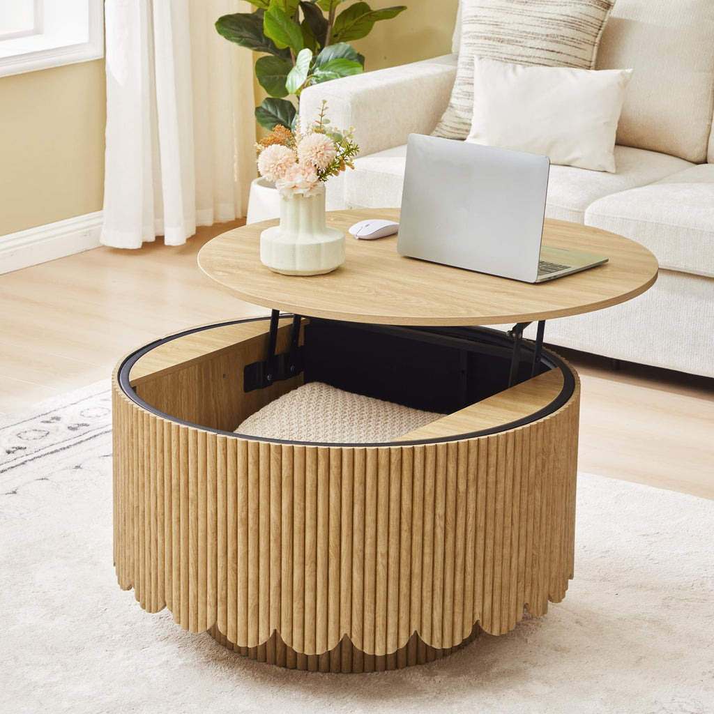 Lift Top Coffee Table with Storage Q332