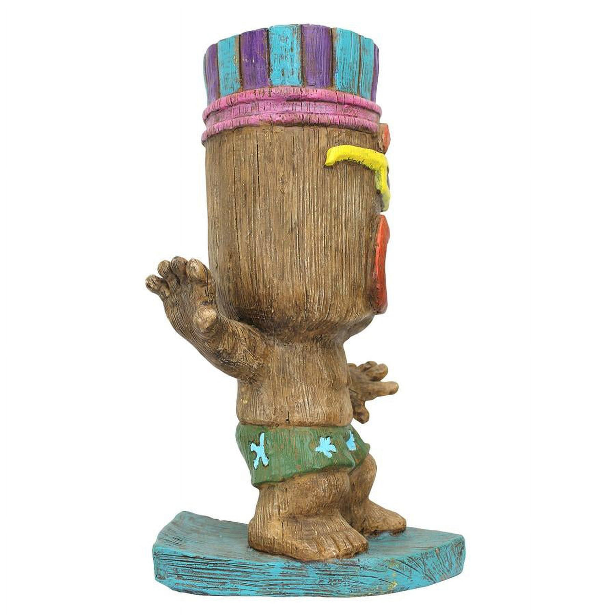 Kahuna Tiki Surfer Dude Statue P7593