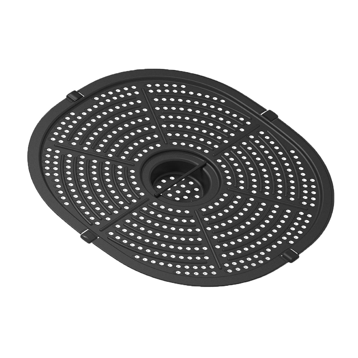 7 qt Electric Air Fryer with Dehydrator Black Silver J688