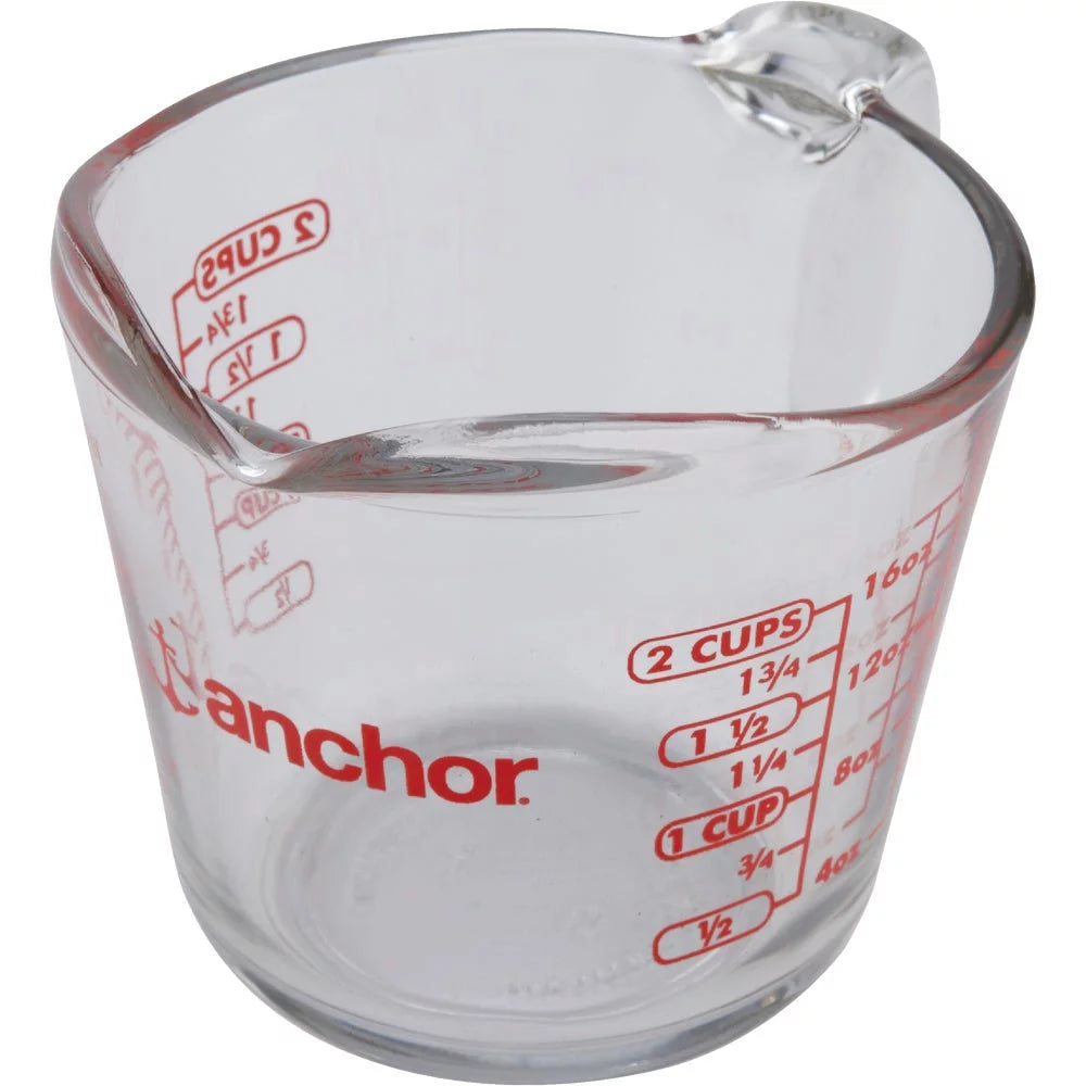 4 PK Clear Glass Measuring Cup Z2964