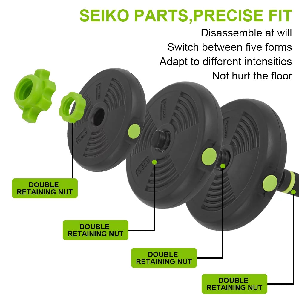 4-in-1 Adjustable Dumbbells Set 50lbs G8379