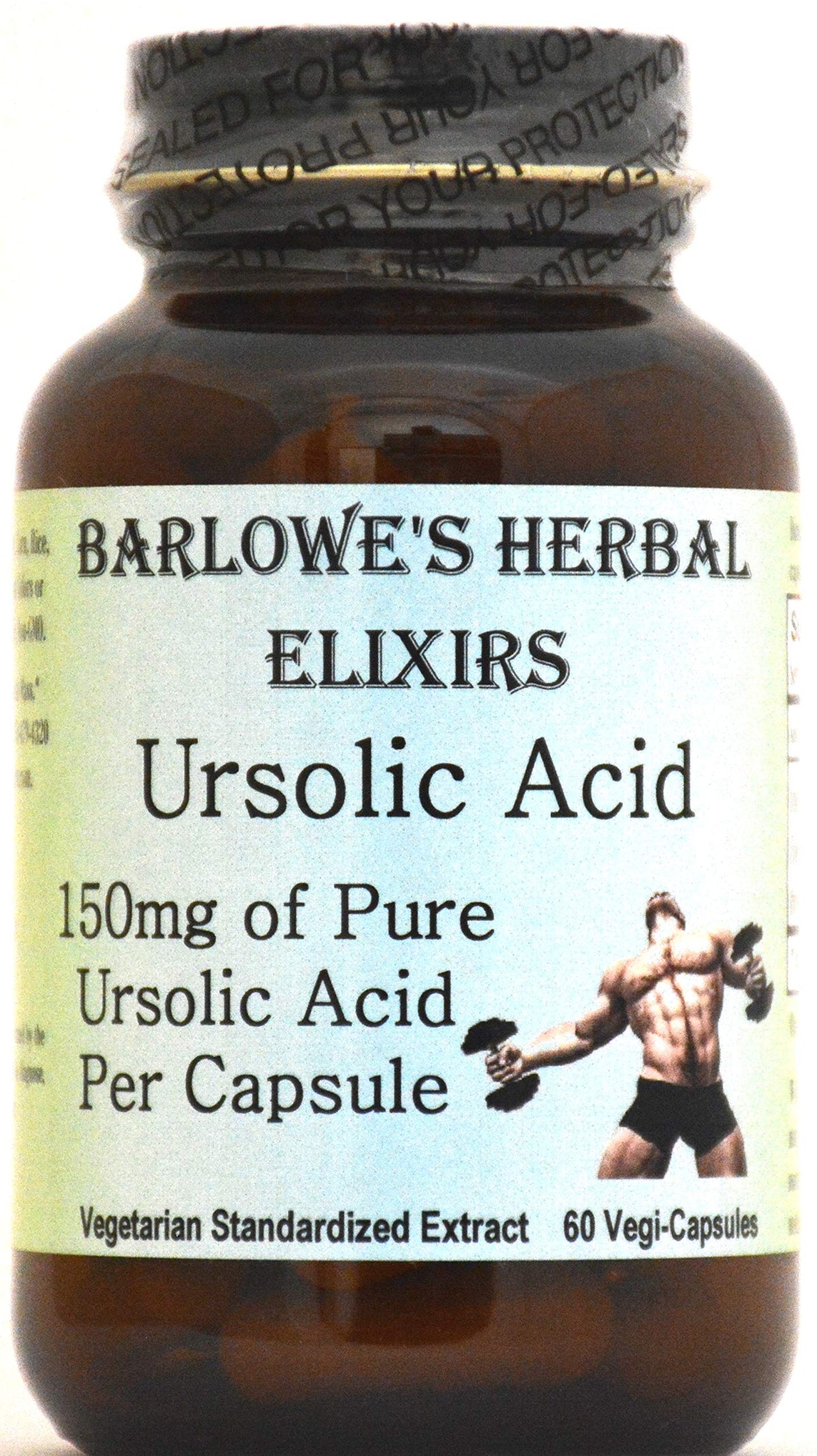 Ursolic Acid Extract 150mg 60 Veggie Capsules V712432