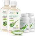 Organic Aloe Vera Juice and Capsules 4 Pieces C53653