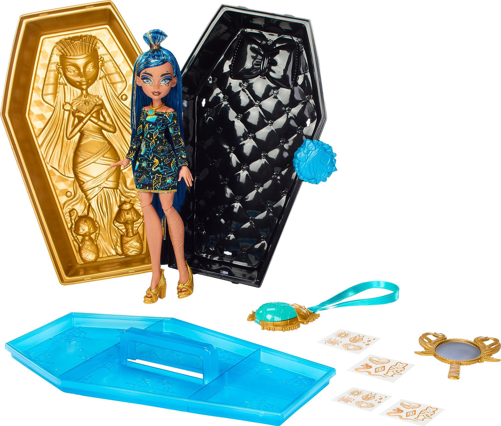 Doll & Accessories Beauty Kit with Tattoos, Stickers & Necklace S106