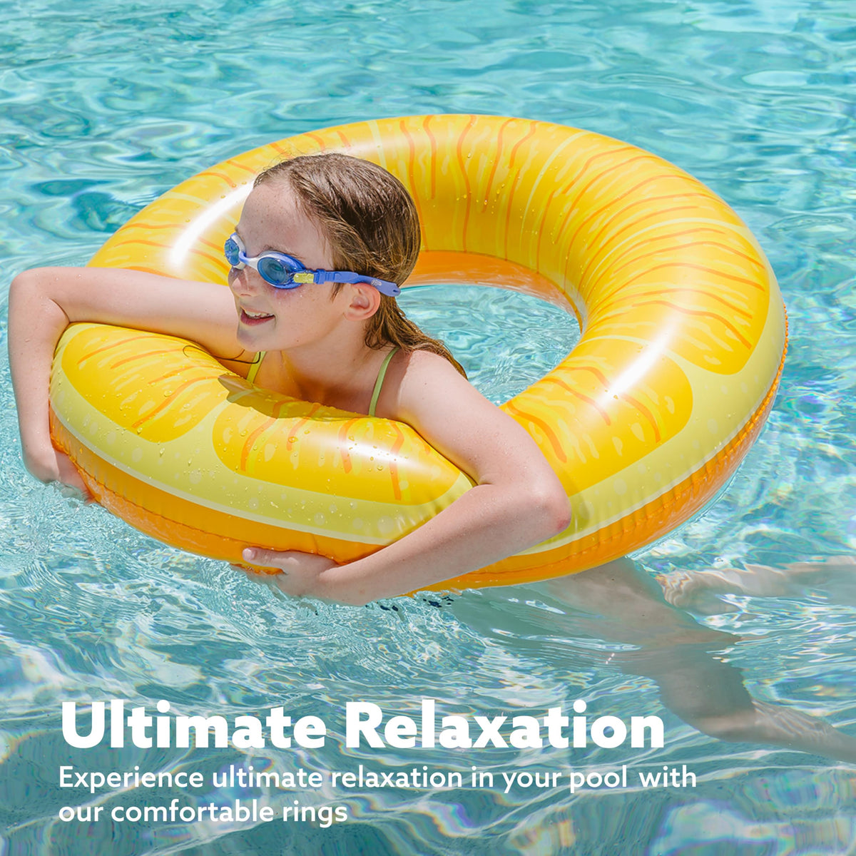 4 Pack Inflatable Pool Floats O983