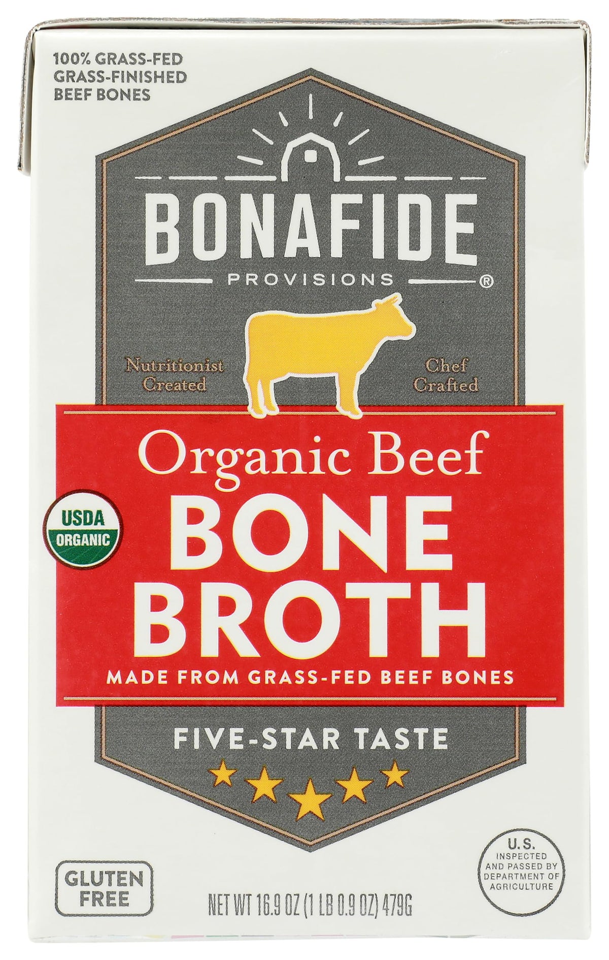 Organic Beef Bone Broth 16.9 Ounce Q3321