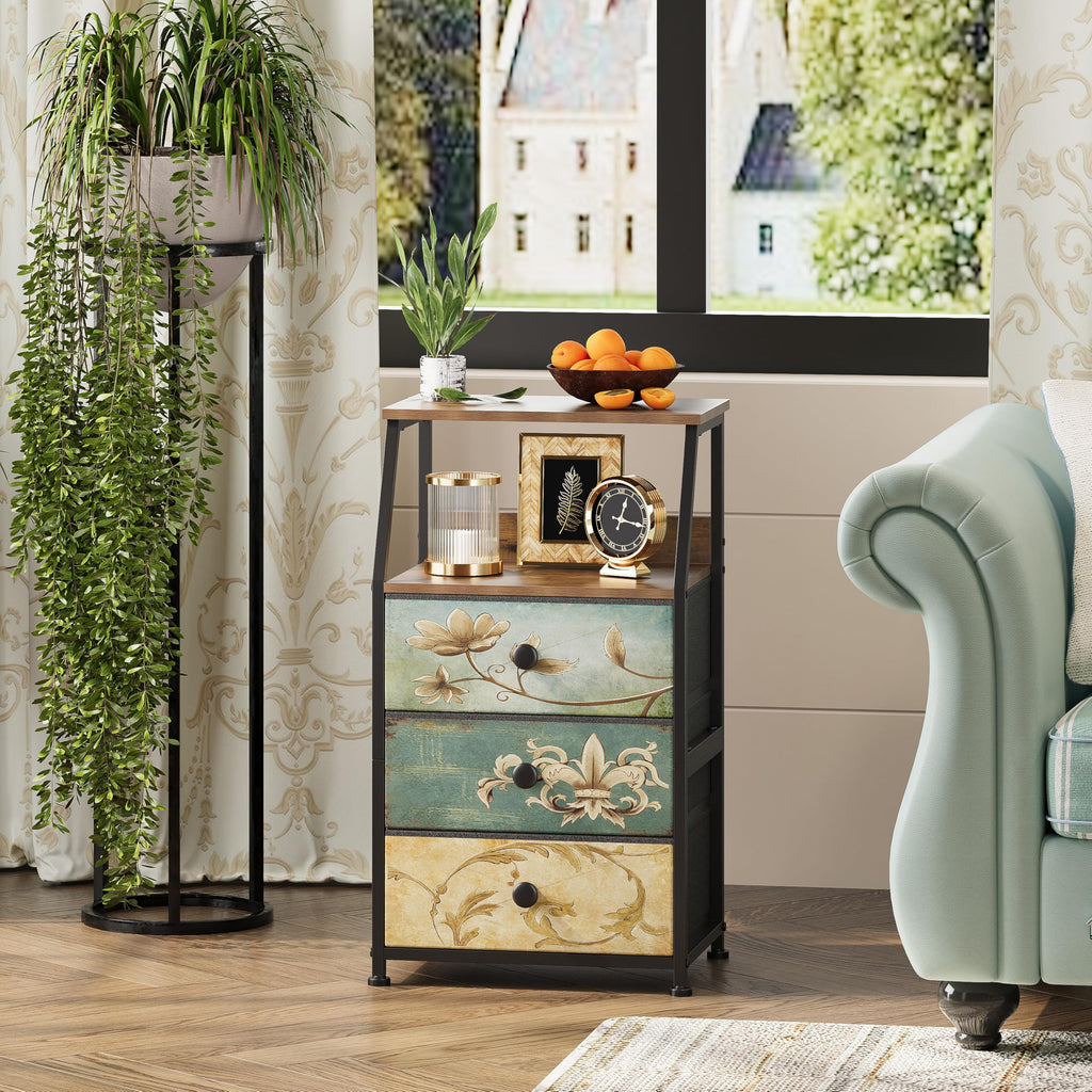 Fabric Drawers Dresser Storage Tower C6865