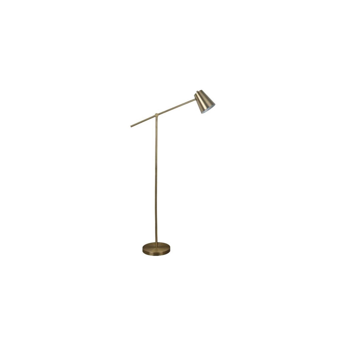 Brass Cantilever Floor Lamp R260