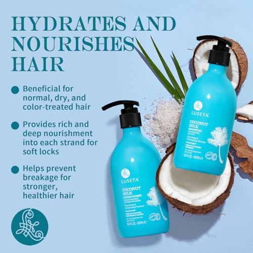 Manuka Honey Shampoo & Conditioner Set Hydrating Moisturizing Sulfate-Free 16.9oz*2 Y266
