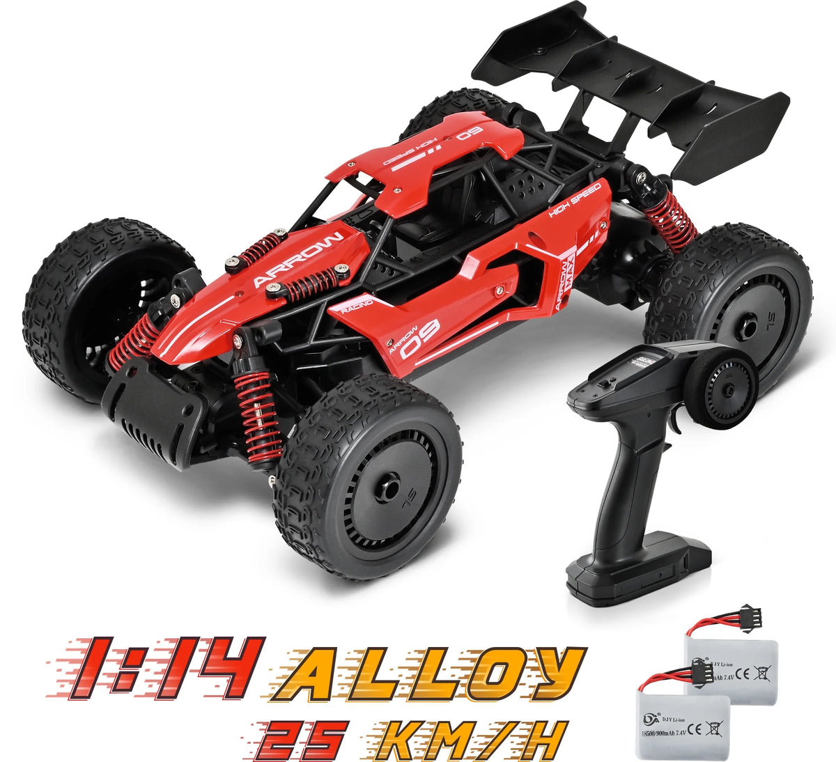 Remote Control Car 1:14 Alloy High Speed RC Racing Car I77801